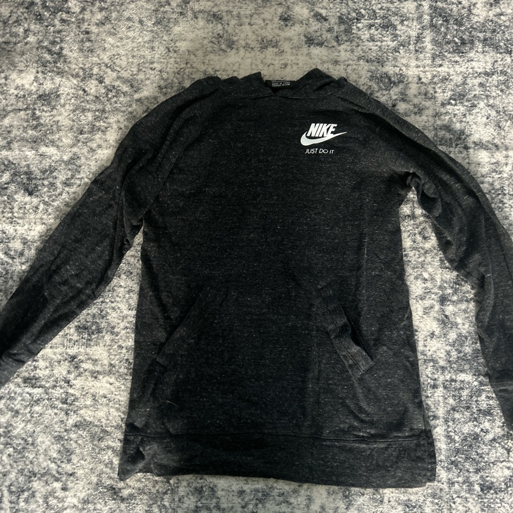 Nike Black Sweatshirt with Iconic Logo